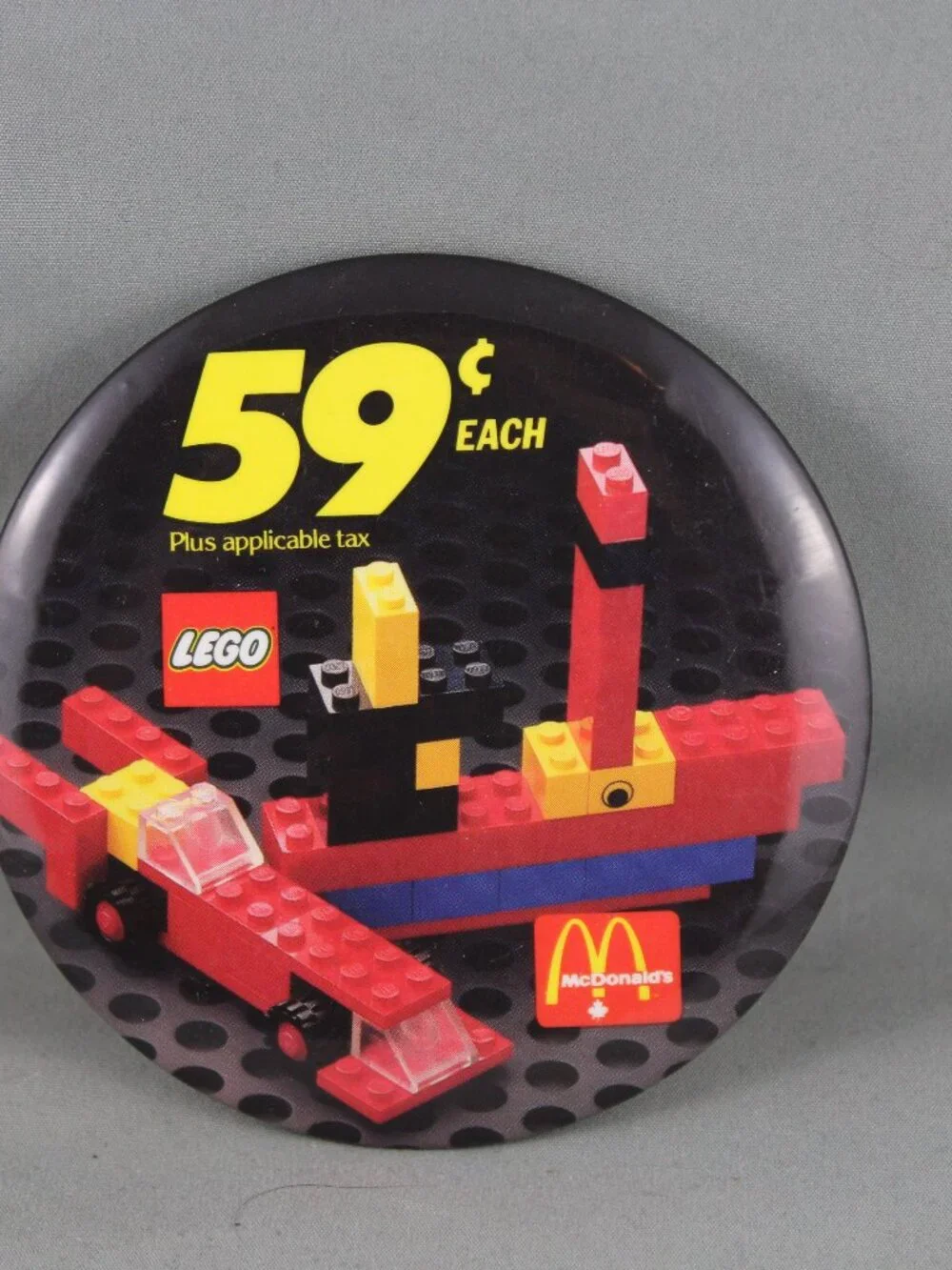McDonald's | Accessories | Vintage Mcdonalds Pin Lego Race Car And Boat ...